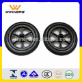 12 inch plastic spokes wheel with air rubber tyre